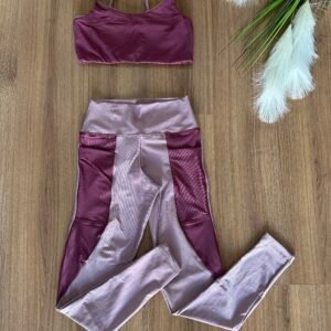 Conjunto calça bolso